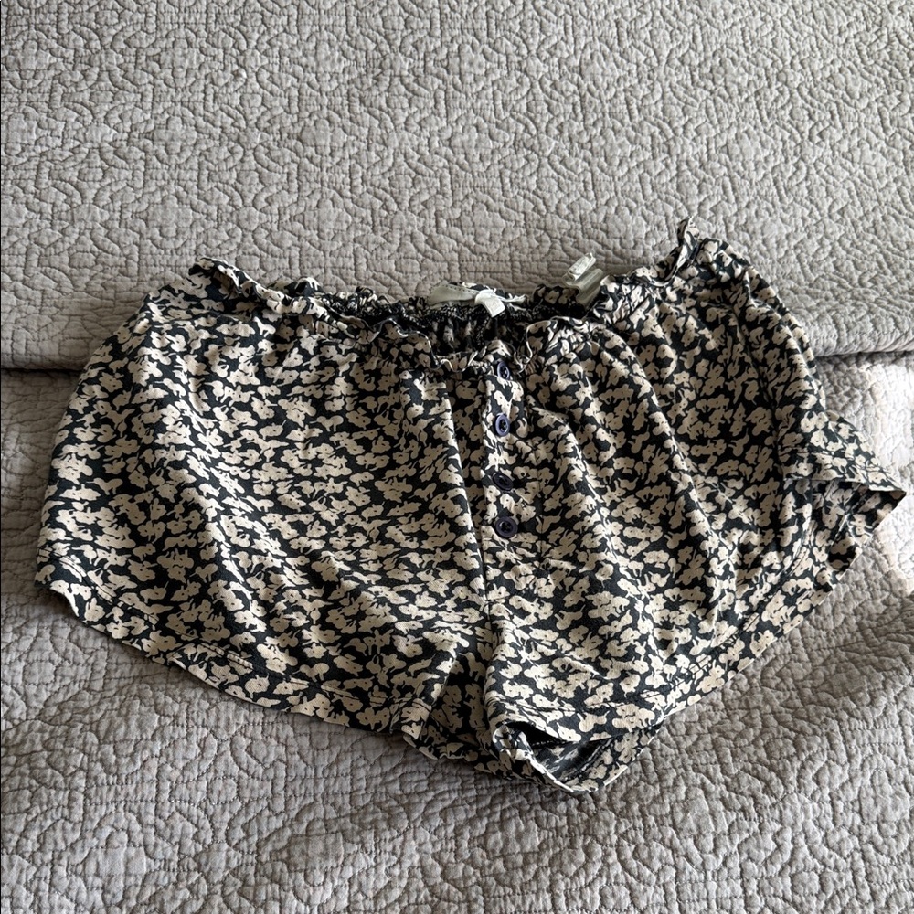THE GREAT Sleep Floral Shorts